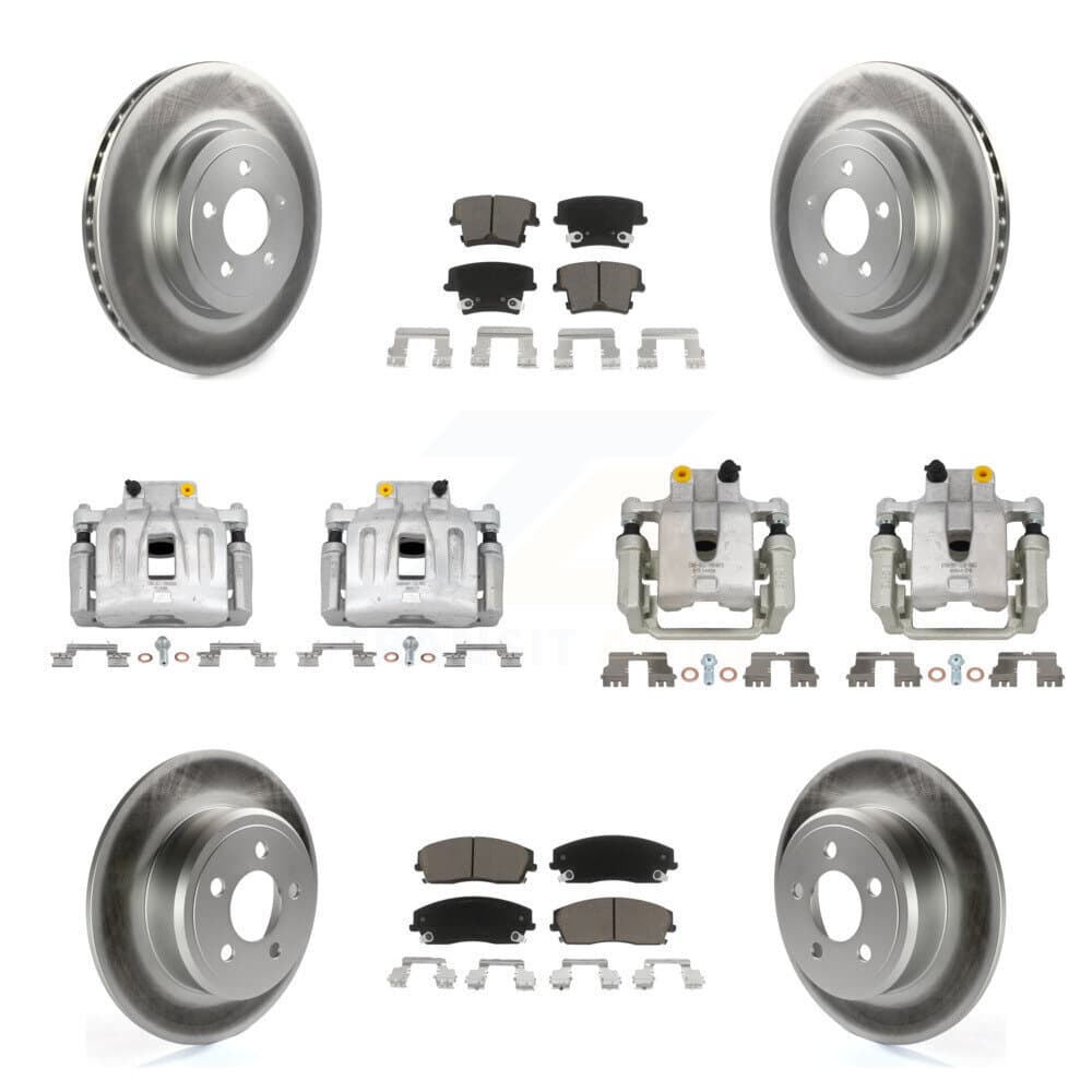 Transit Auto - KCG-100988C - Front and Rear Disc Brake Kits image 1