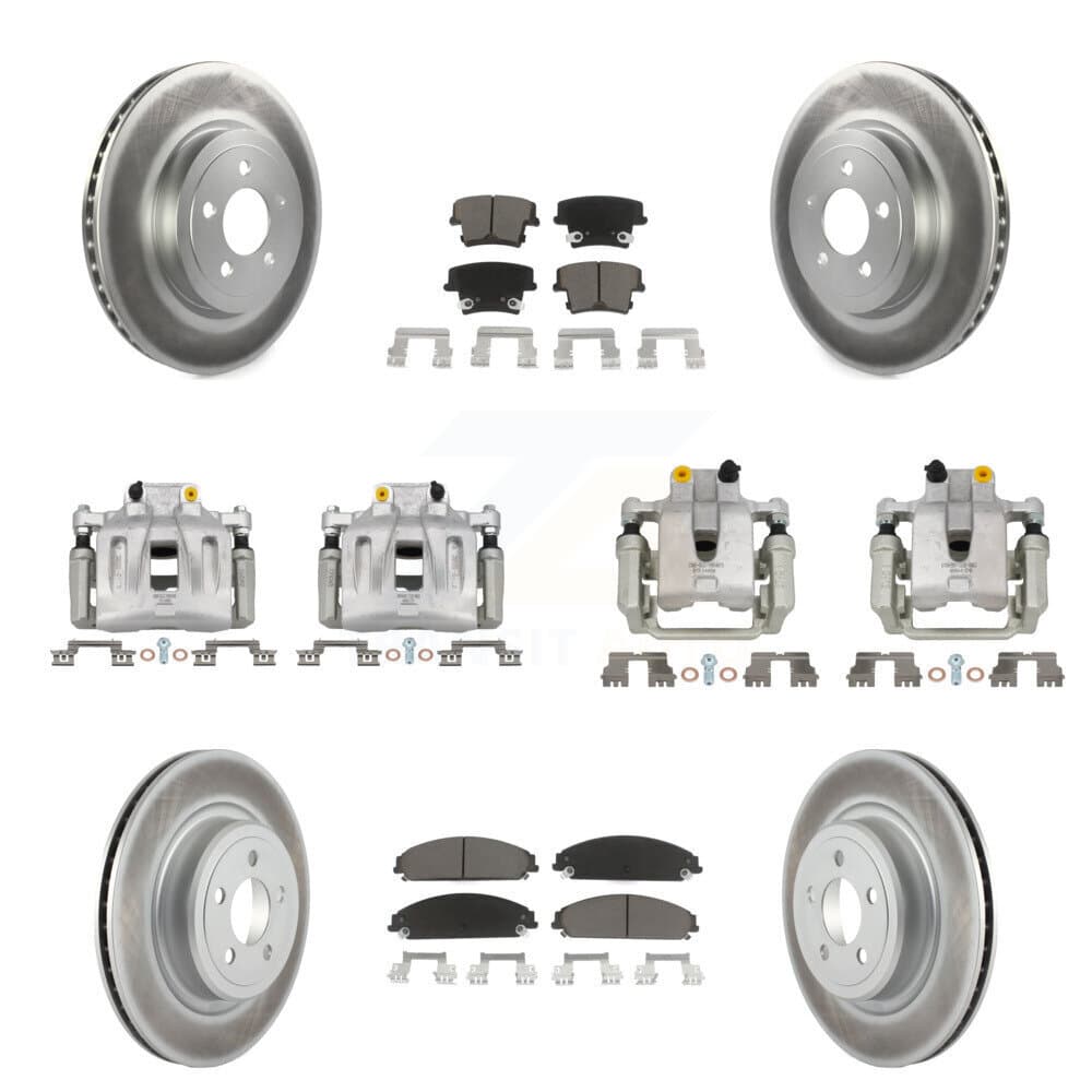 Transit Auto - KCG-100990C - Front and Rear Disc Brake Kits image 1