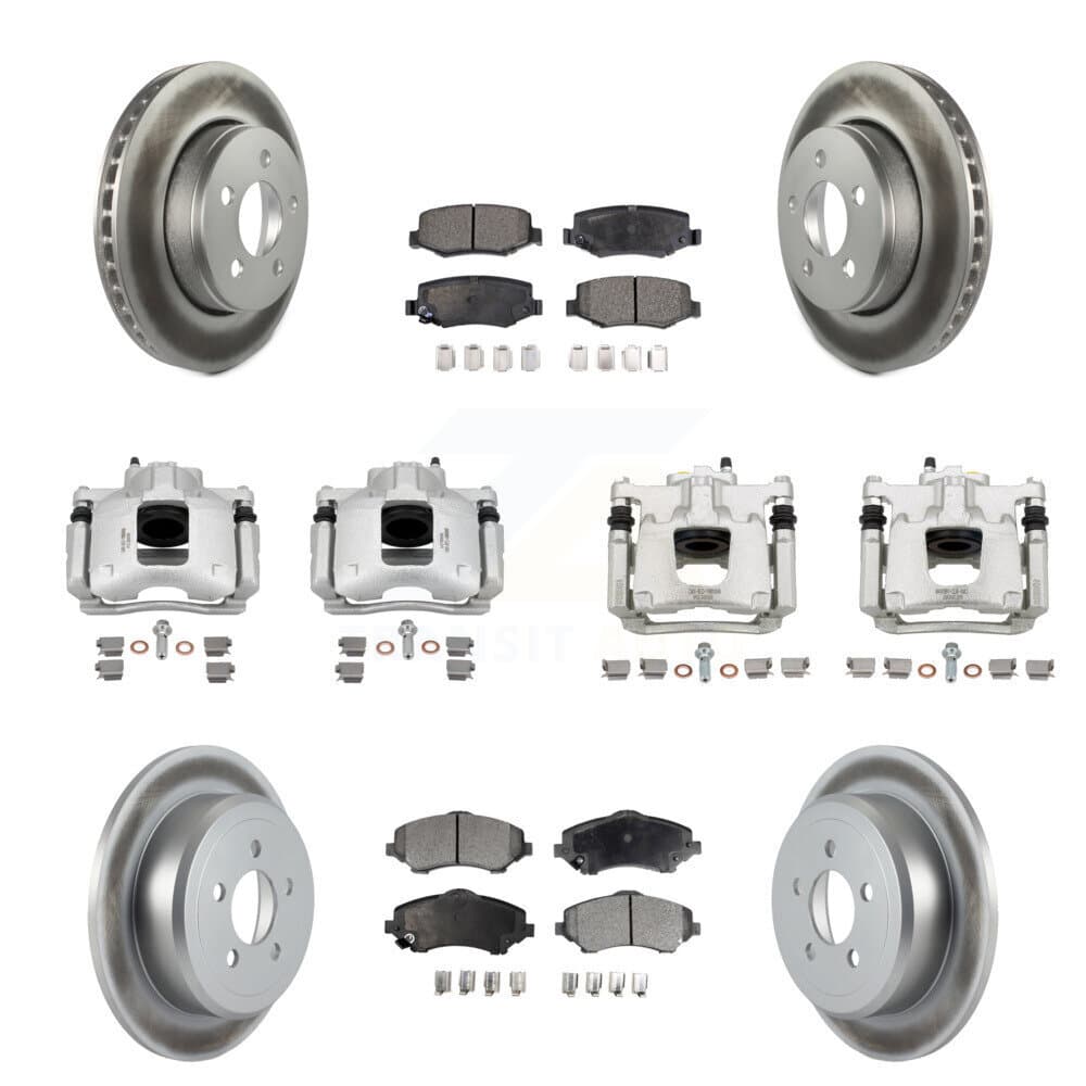 Transit Auto - KCG-100992P - Front and Rear Disc Brake Kits image 1