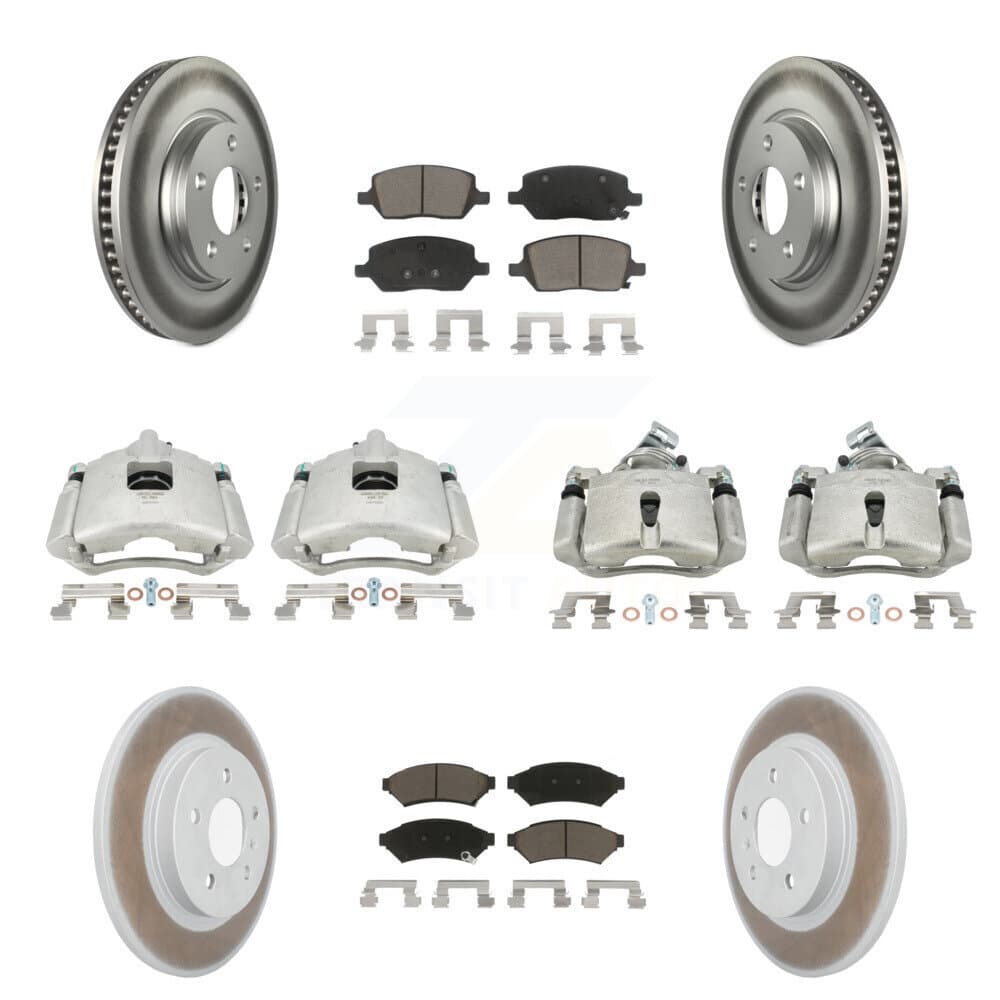 Transit Auto - KCG-101001C - Front and Rear Disc Brake Kits image 1