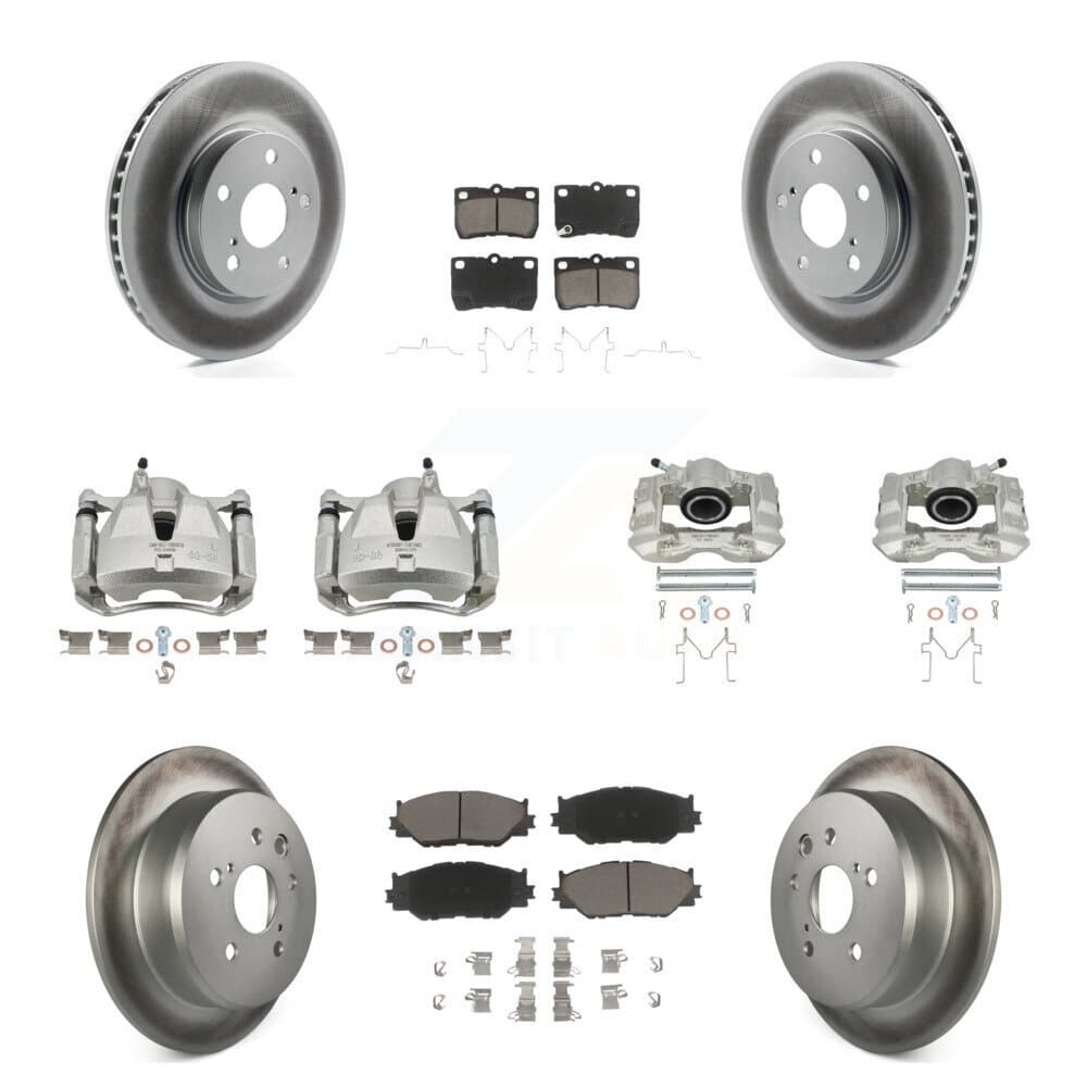 Transit Auto - KCG-101004C - Front and Rear Disc Brake Kits image 1
