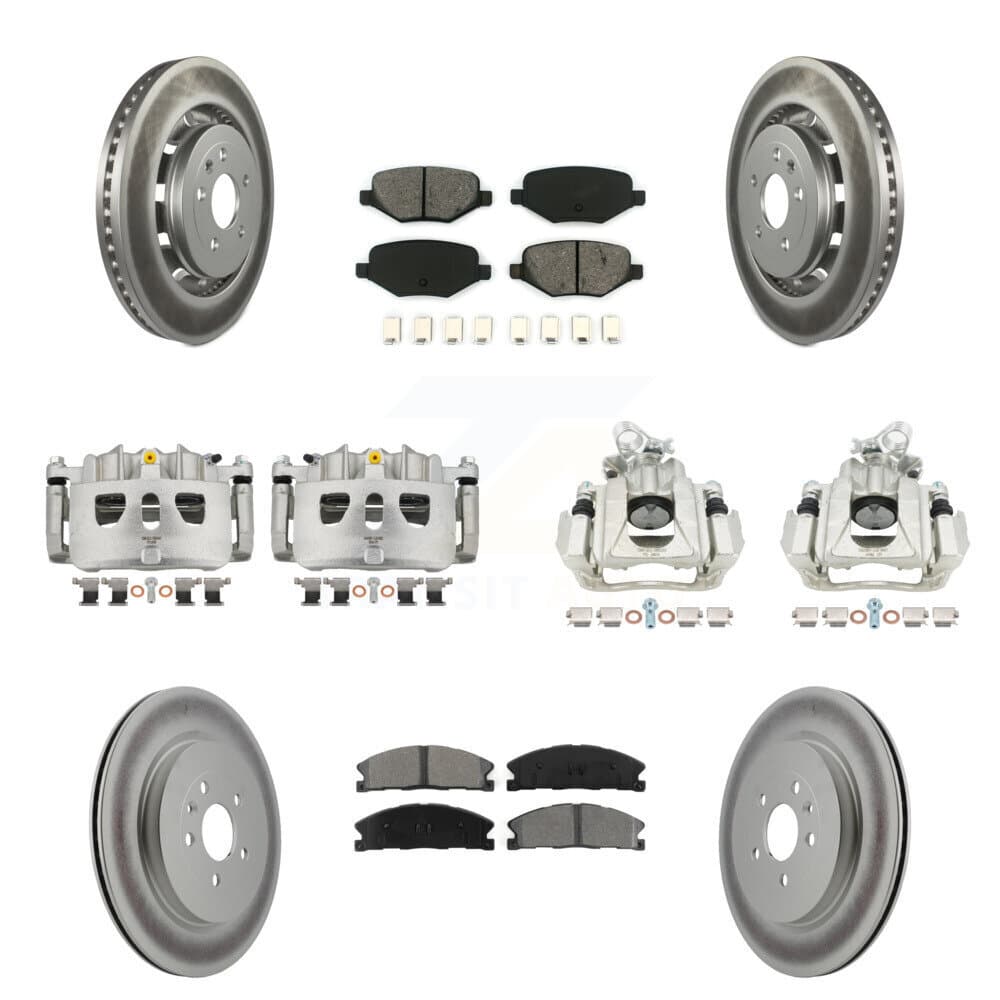 Transit Auto - KCG-101009S - Front and Rear Disc Brake Kits image 1
