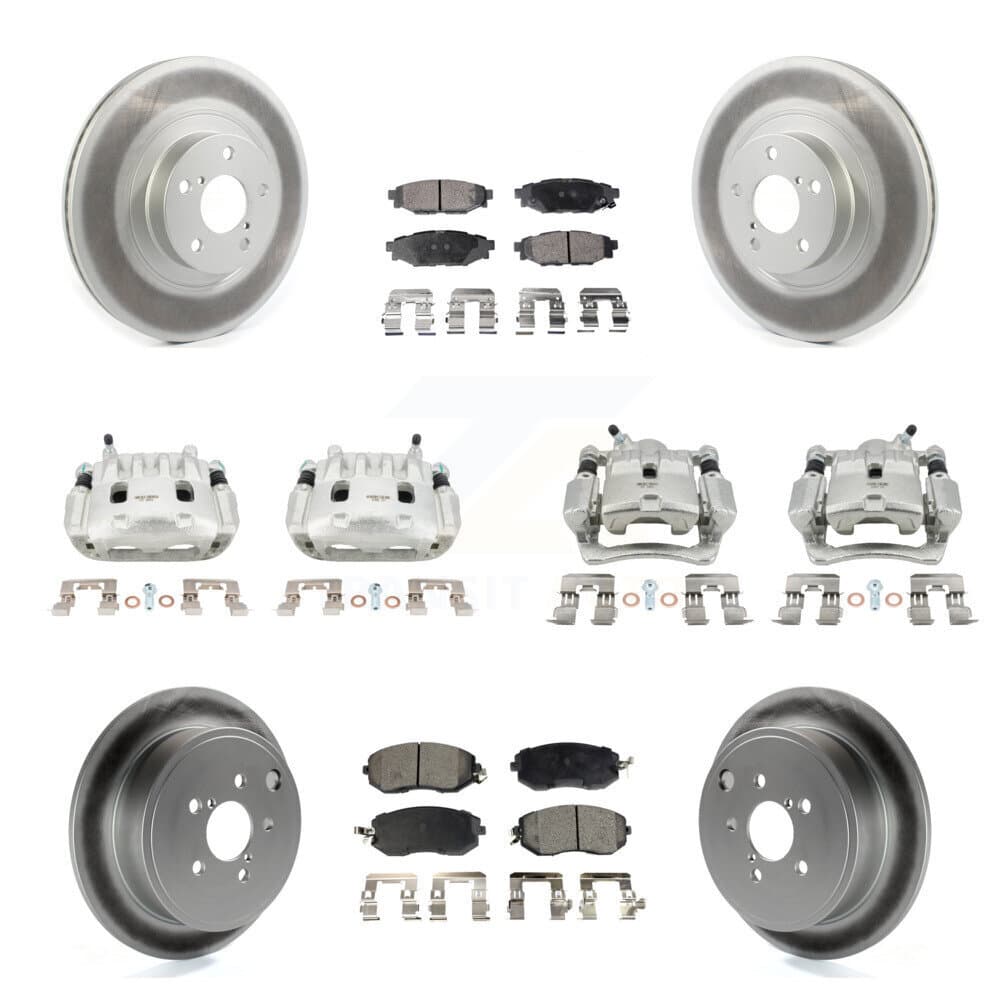 Transit Auto - KCG-101012T - Front and Rear Disc Brake Kits image 1
