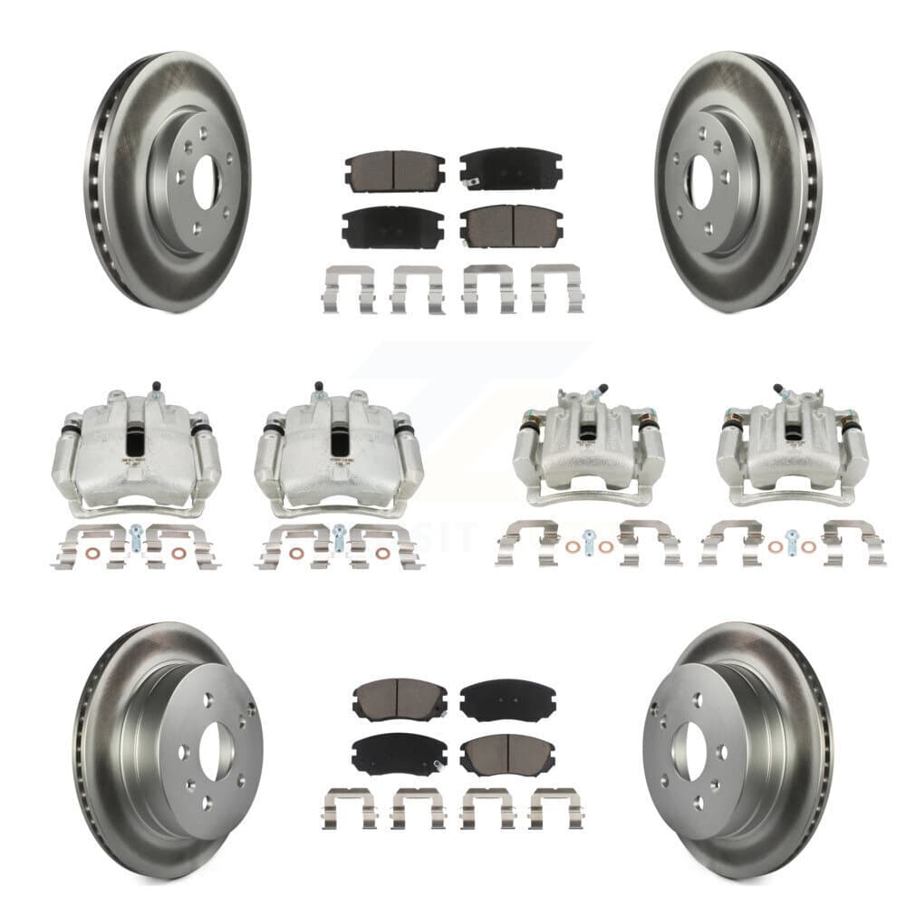 Transit Auto - KCG-101013C - Front and Rear Disc Brake Kits image 1