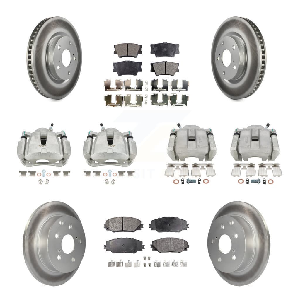 Transit Auto - KCG-101013P - Front and Rear Disc Brake Kits image 1