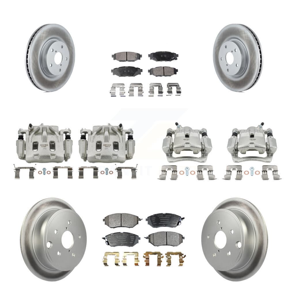 Transit Auto - KCG-101013T - Front and Rear Disc Brake Kits image 1