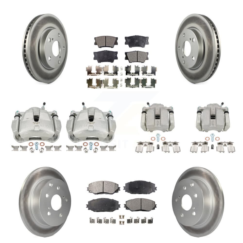 Transit Auto - KCG-101015P - Front and Rear Disc Brake Kits image 1