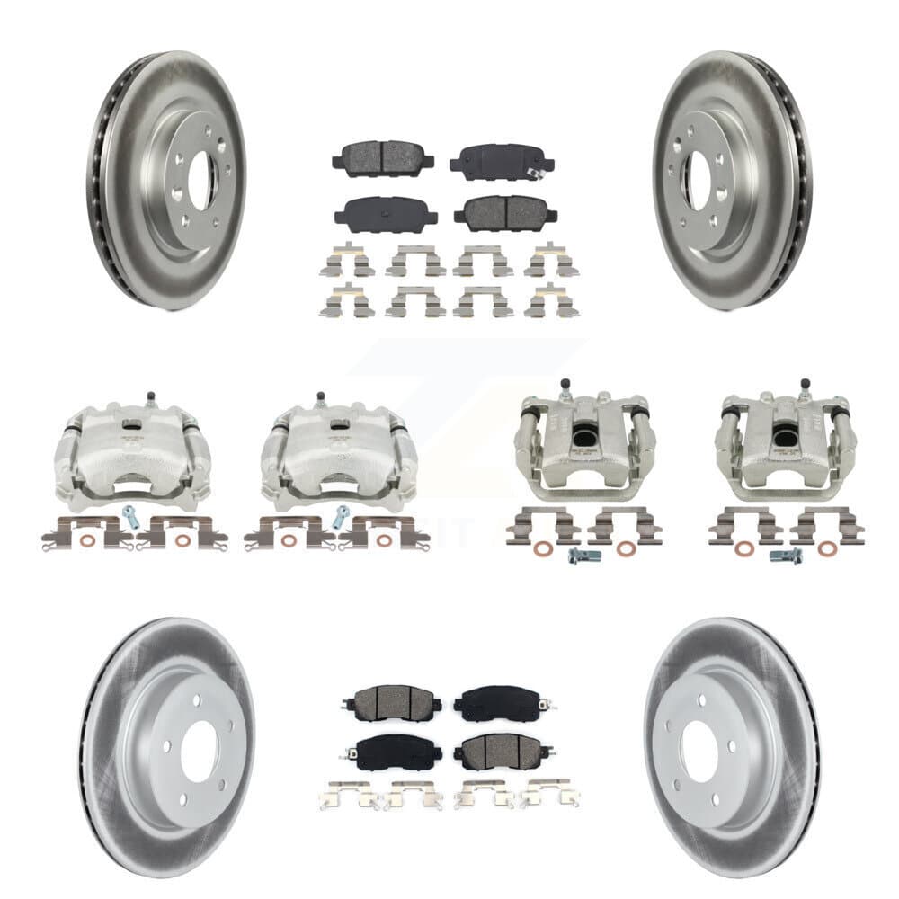 Transit Auto - KCG-101015S - Front and Rear Disc Brake Kits image 1