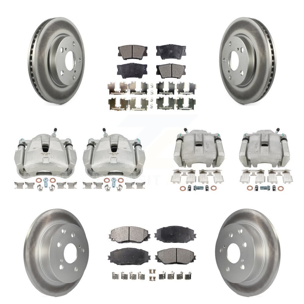 Transit Auto - KCG-101020P - Front and Rear Disc Brake Kits image 1
