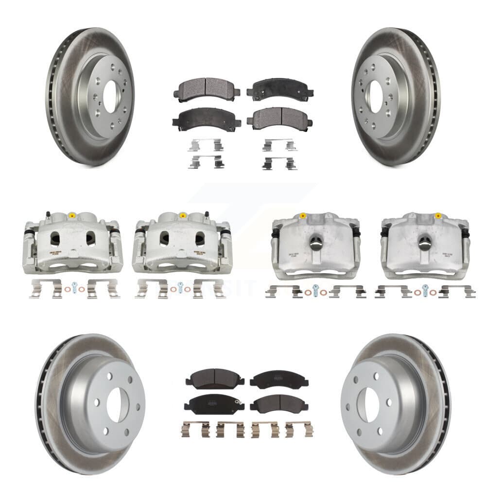 Transit Auto - KCG-101021P - Front and Rear Disc Brake Kits image 1