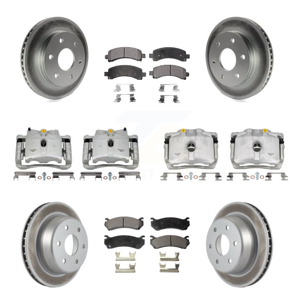 Transit Auto - KCG-101022P - Front and Rear Disc Brake Kits image 1