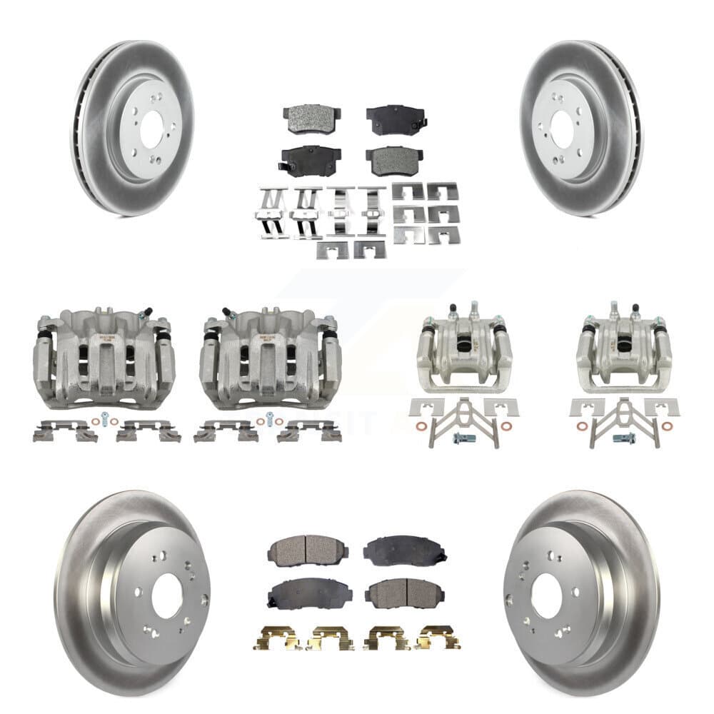 Transit Auto - KCG-101025P - Front and Rear Disc Brake Kits image 1