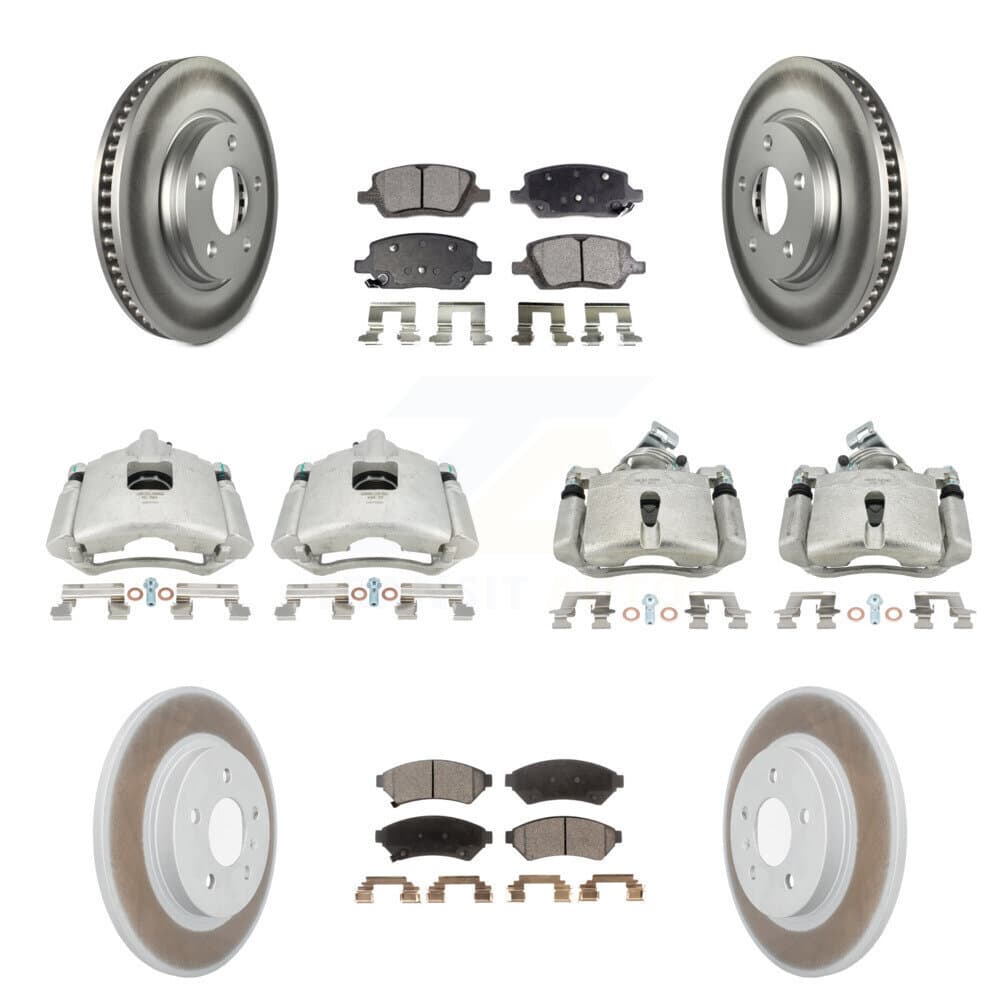 Transit Auto - KCG-101026T - Front and Rear Disc Brake Kits image 1
