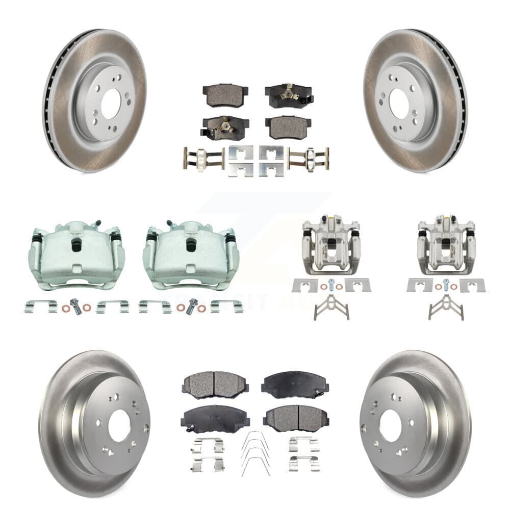 Transit Auto - KCG-101027P - Front and Rear Disc Brake Kits image 1