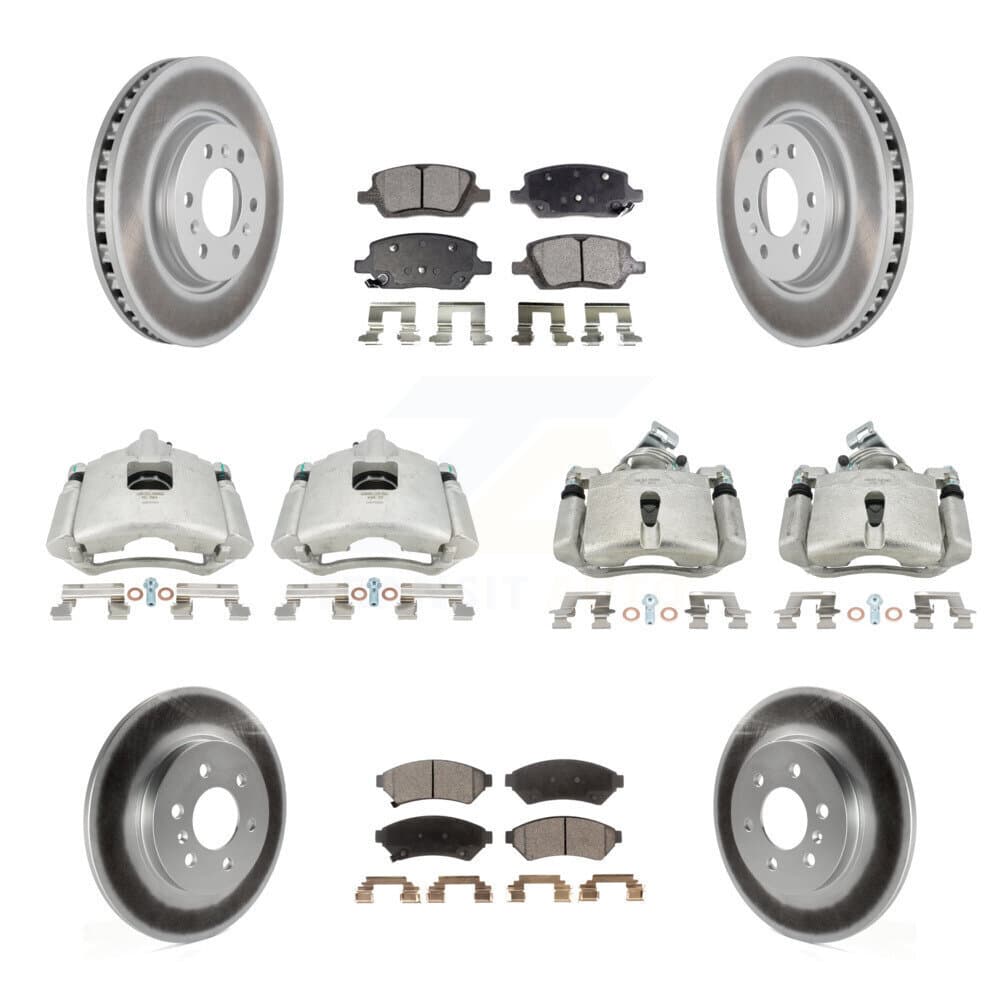 Transit Auto - KCG-101027T - Front and Rear Disc Brake Kits image 1