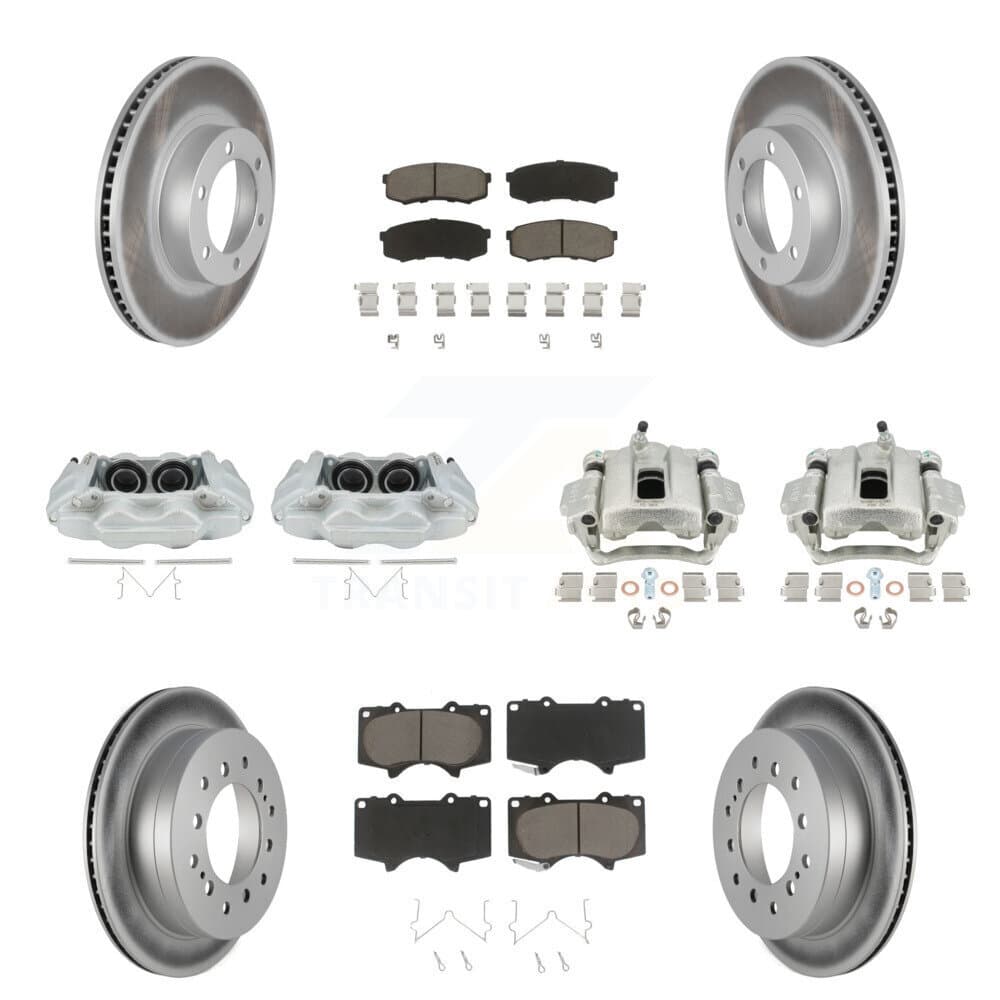 Transit Auto - KCG-101037C - Front and Rear Disc Brake Kits image 1