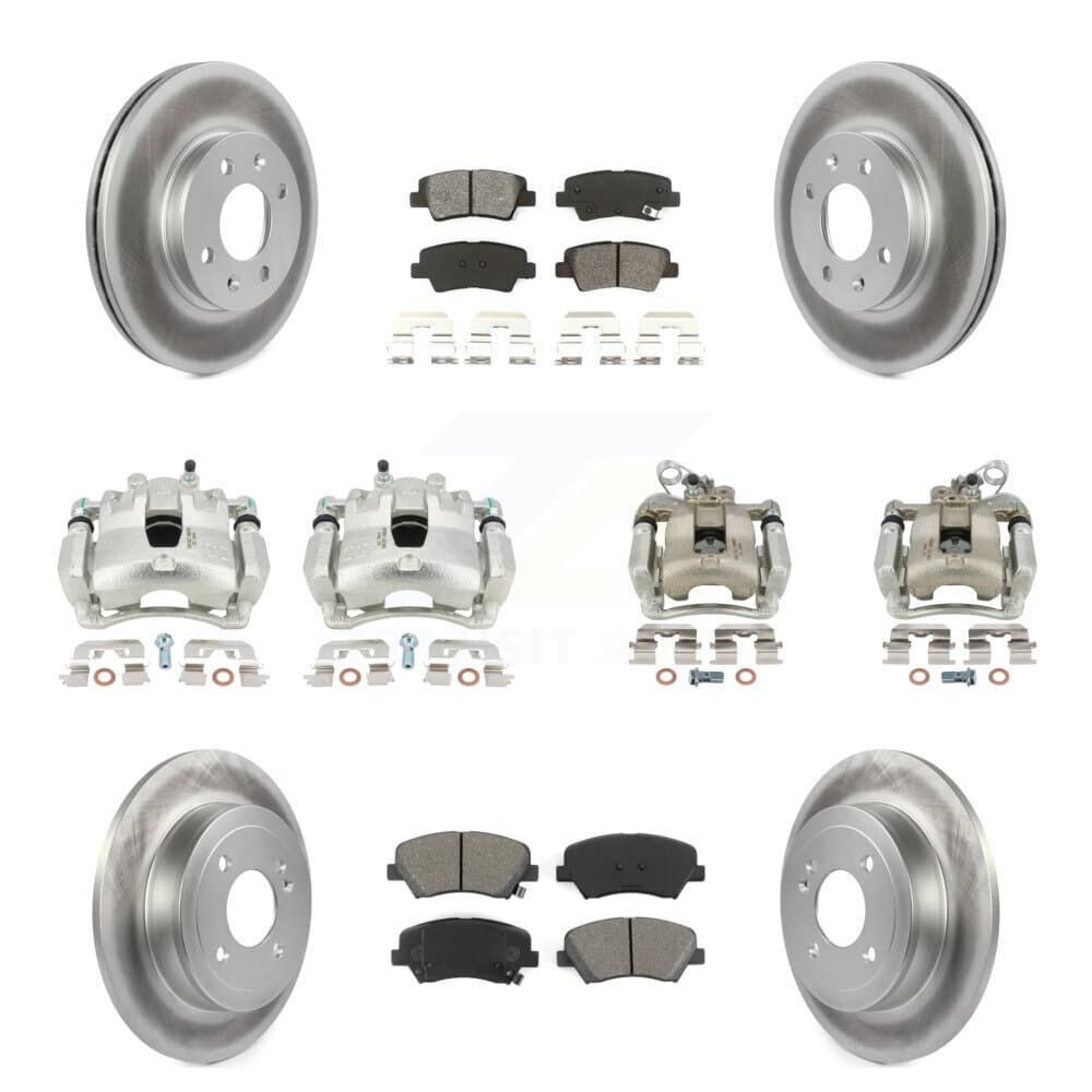 Transit Auto - KCG-101038S - Front and Rear Disc Brake Kits image 1
