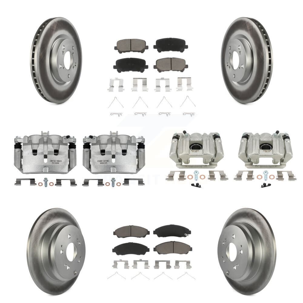 Transit Auto - KCG-101039C - Front and Rear Disc Brake Kits image 1