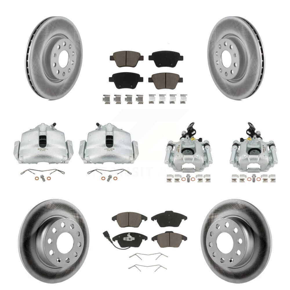 Transit Auto - KCG-101040C - Front and Rear Disc Brake Kits image 1