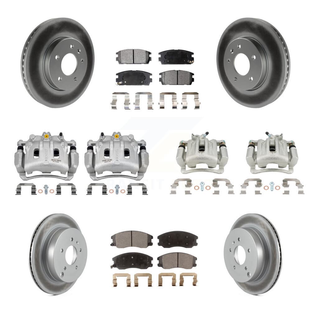 Transit Auto - KCG-101041T - Front and Rear Disc Brake Kits image 1