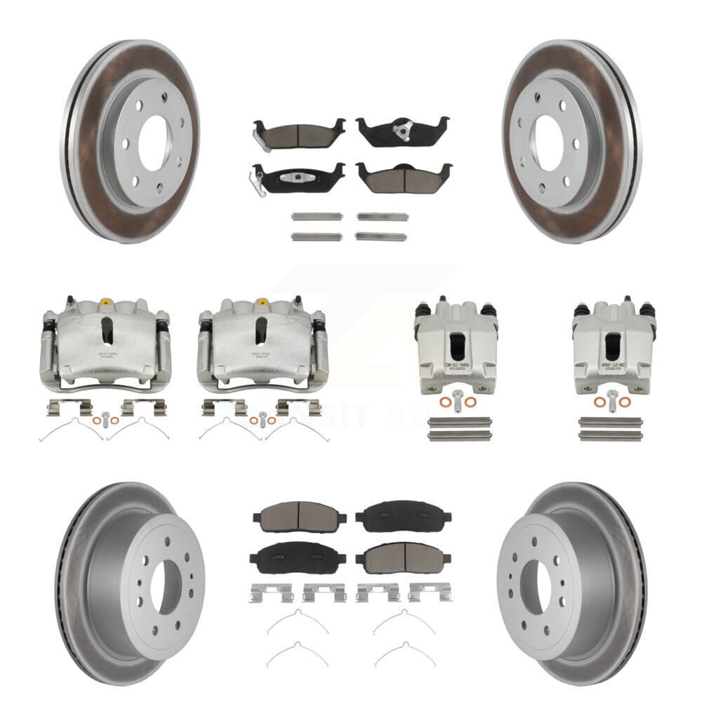 Transit Auto - KCG-101043C - Front and Rear Disc Brake Kits image 1