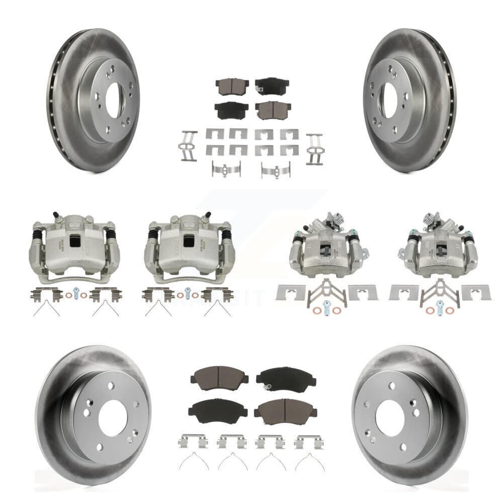 Transit Auto - KCG-101050C - Front and Rear Disc Brake Kits image 1