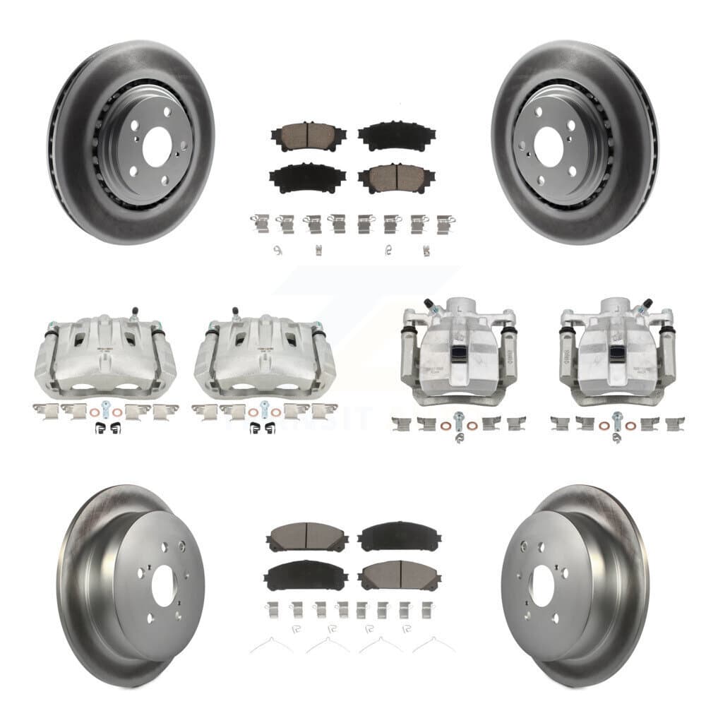 Transit Auto - KCG-101052C - Front and Rear Disc Brake Kits image 1