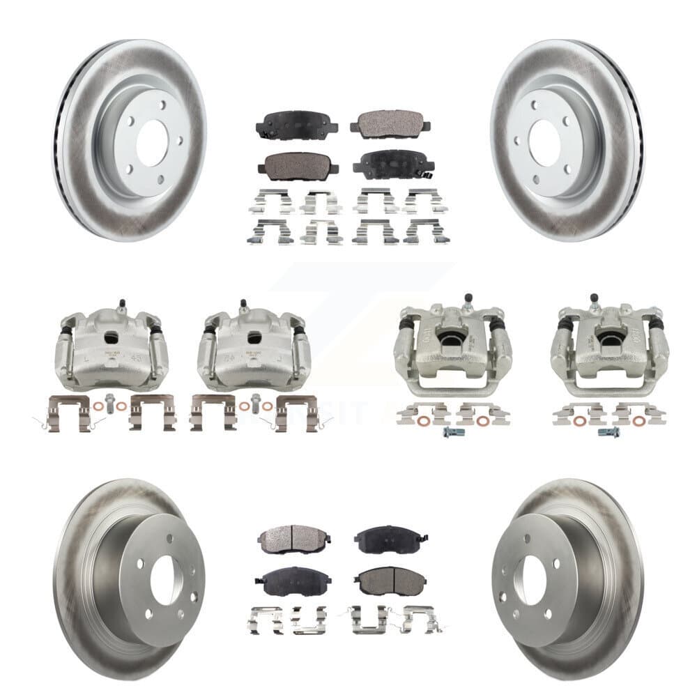 Transit Auto - KCG-101052T - Front and Rear Disc Brake Kits image 1