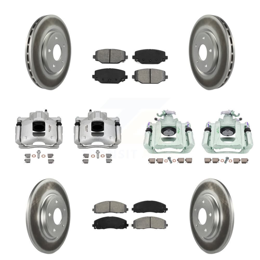 Transit Auto - KCG-101055S - Front and Rear Disc Brake Kits image 1
