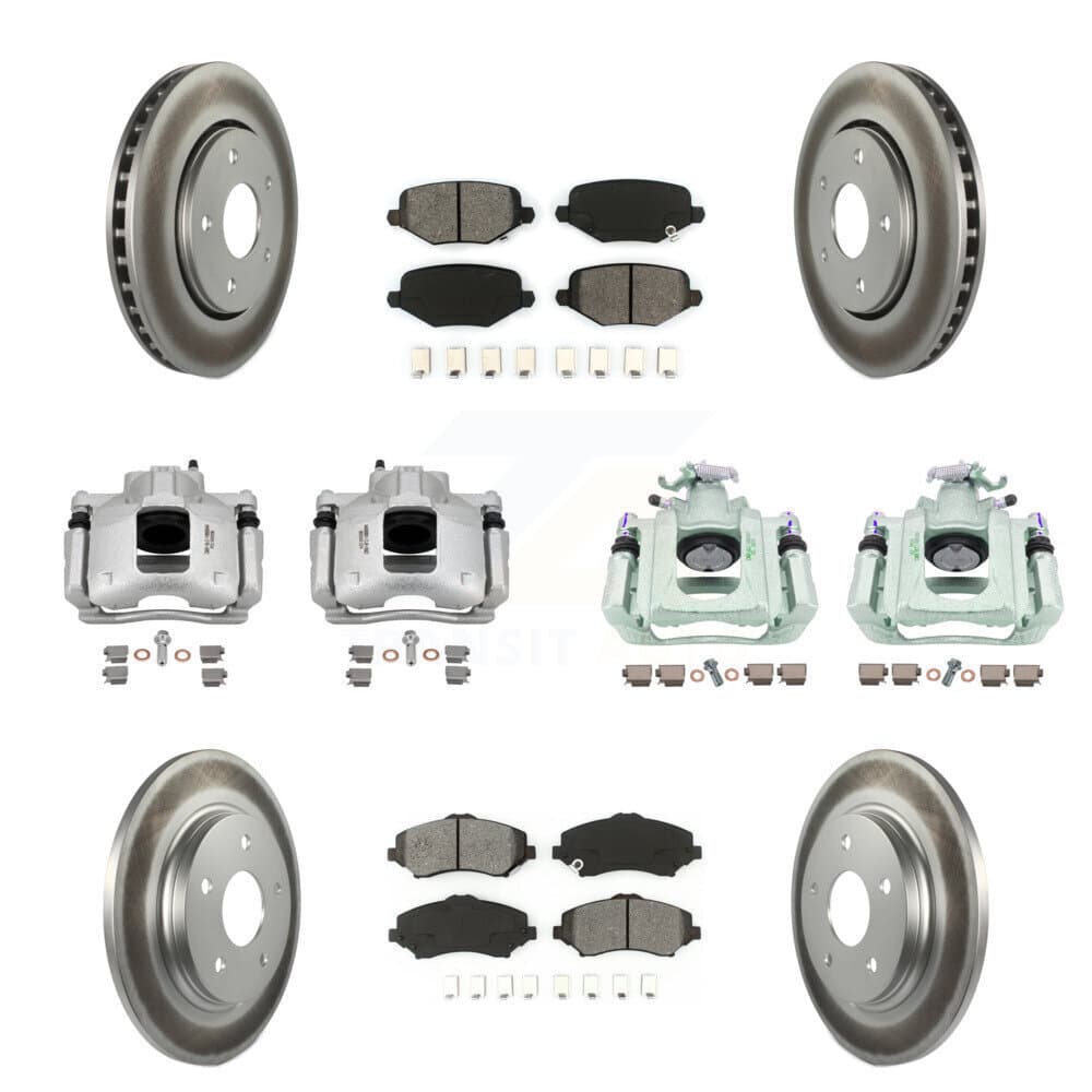 Transit Auto - KCG-101056S - Front and Rear Disc Brake Kits image 1