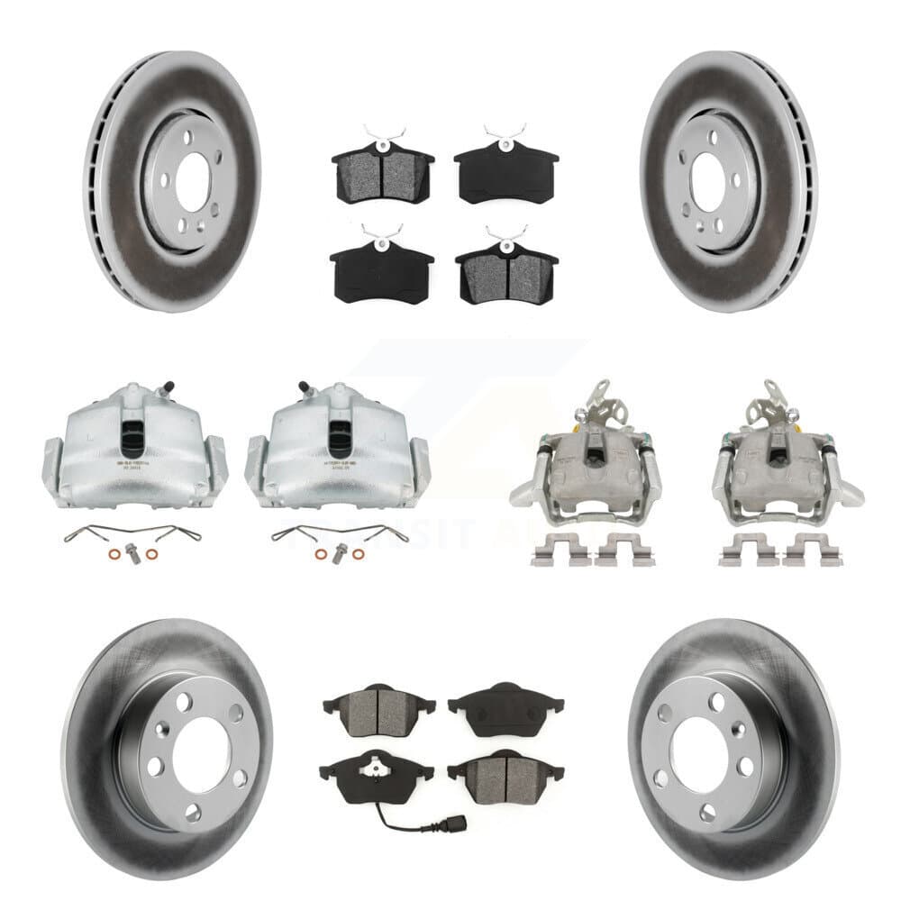 Transit Auto - KCG-101058S - Front and Rear Disc Brake Kits image 1