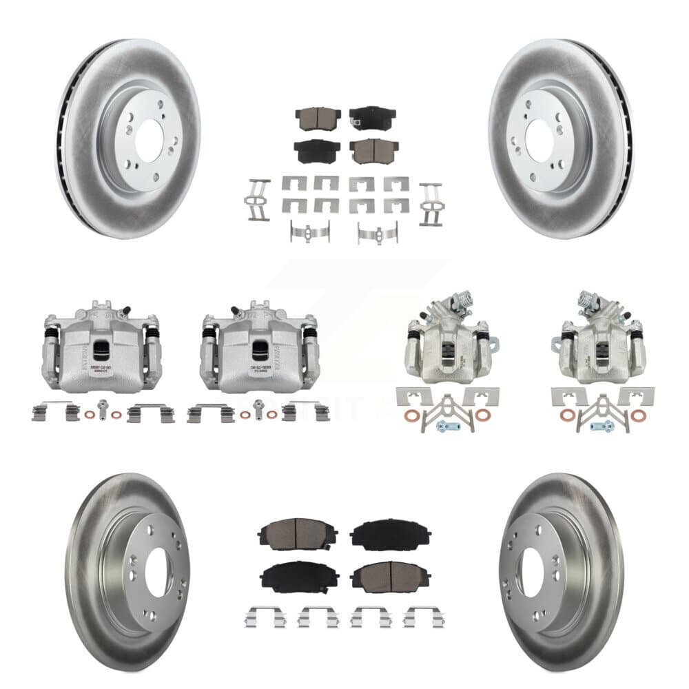 Transit Auto - KCG-101071C - Front and Rear Disc Brake Kits image 1