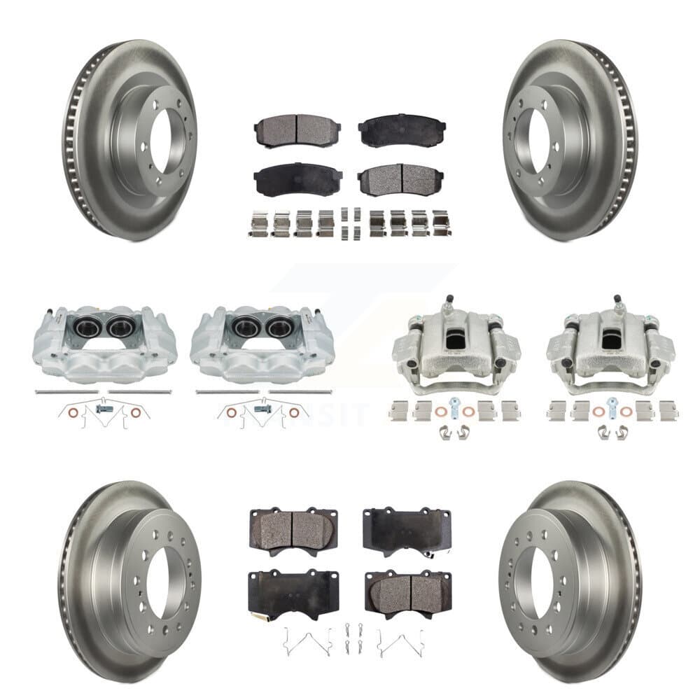 Transit Auto - KCG-101073T - Front and Rear Disc Brake Kits image 1
