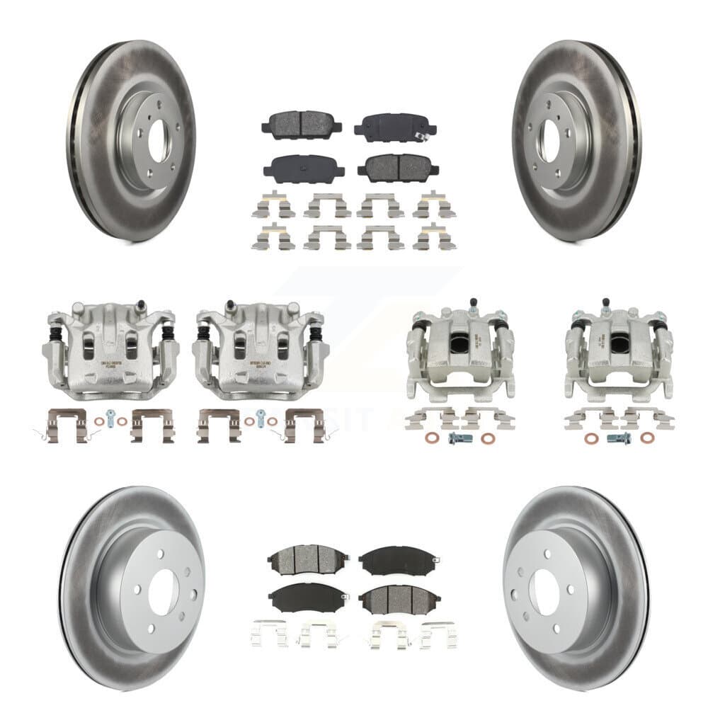 Transit Auto - KCG-101074S - Front and Rear Disc Brake Kits image 1