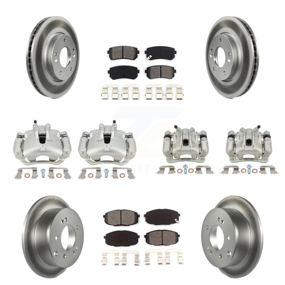 Transit Auto - KCG-101077S - Front and Rear Disc Brake Kits image 1