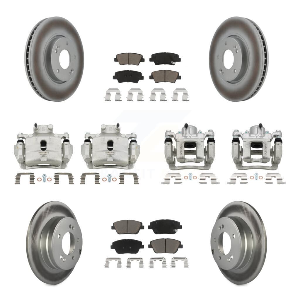 Transit Auto - KCG-101078C - Front and Rear Disc Brake Kits image 1