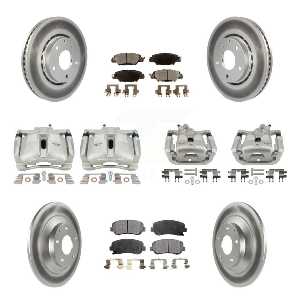 Transit Auto - KCG-101078P - Front and Rear Disc Brake Kits image 1