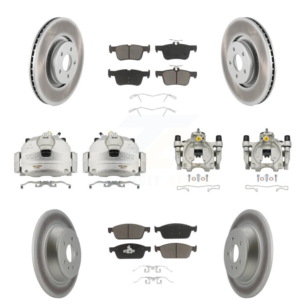 Transit Auto - KCG-101080C - Front and Rear Disc Brake Kits image 1