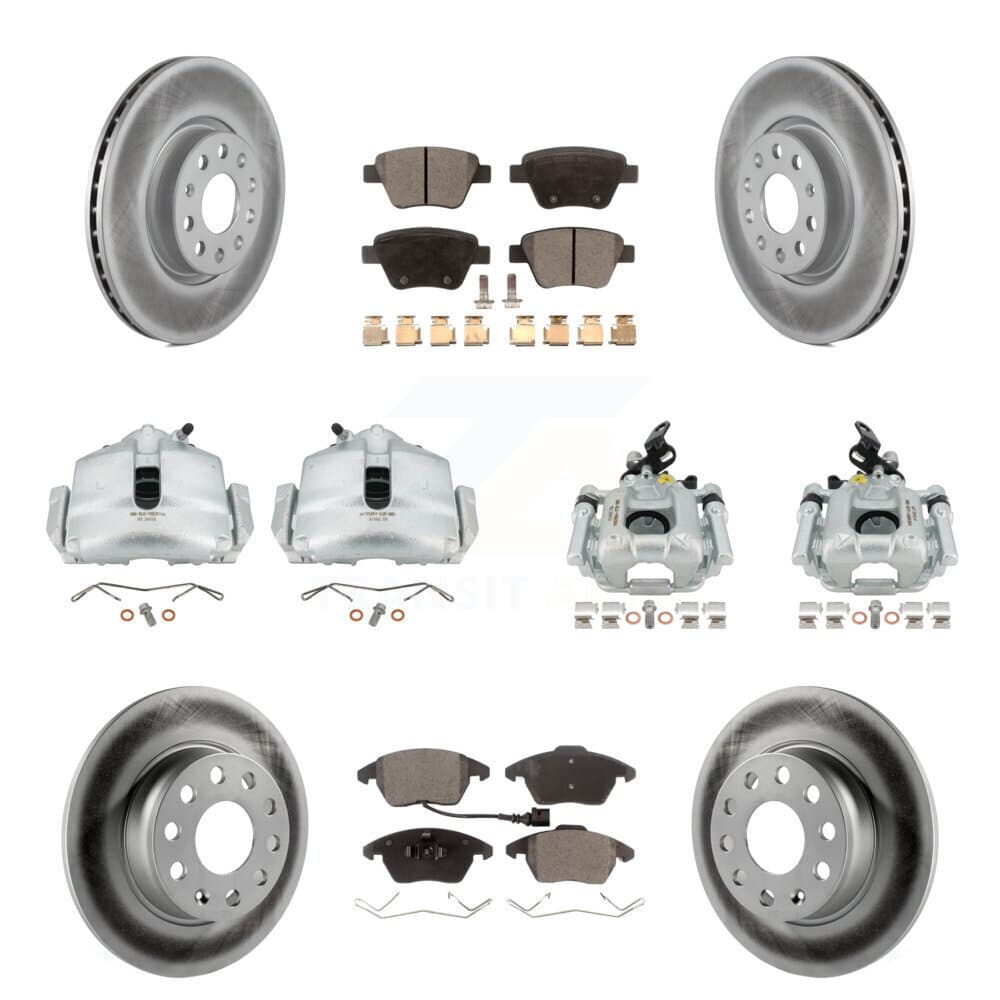 Transit Auto - KCG-101080P - Front and Rear Disc Brake Kits image 1