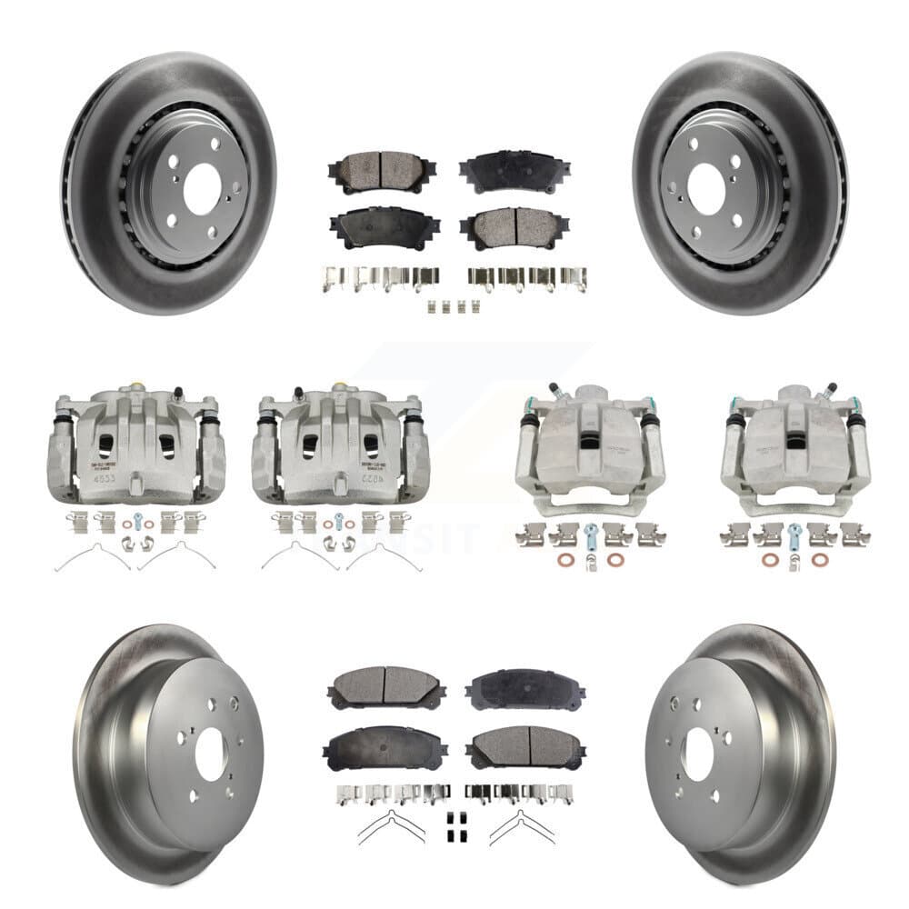 Transit Auto - KCG-101087P - Front and Rear Disc Brake Kits image 1