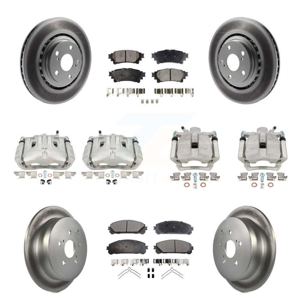 Transit Auto - KCG-101088P - Front and Rear Disc Brake Kits image 1