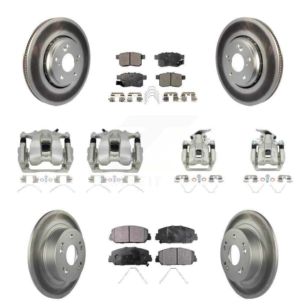 Transit Auto - KCG-101098P - Front and Rear Disc Brake Kits image 1