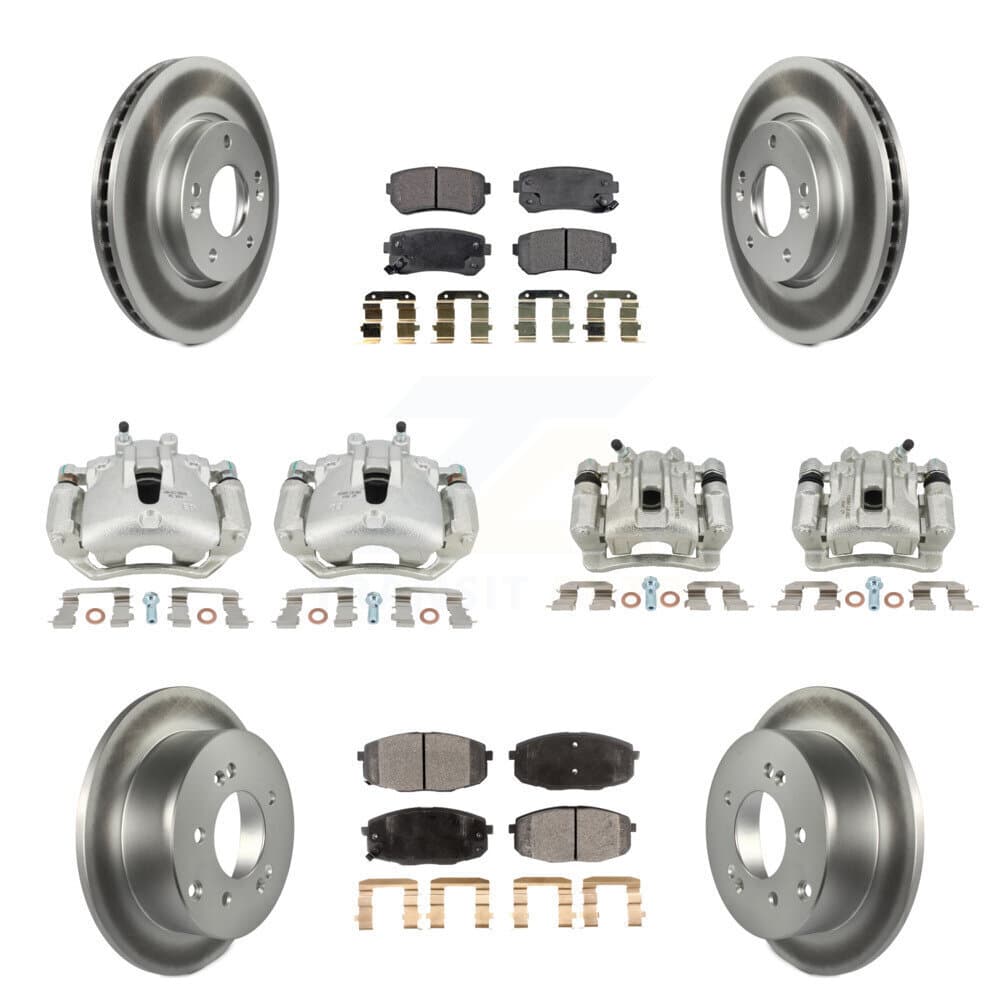 Transit Auto - KCG-101100P - Front and Rear Disc Brake Kits image 1