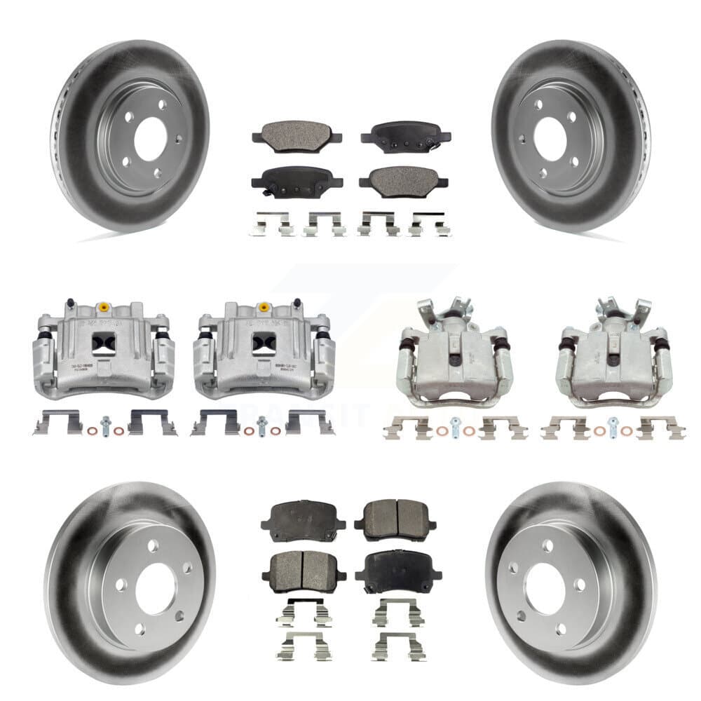Transit Auto - KCG-101101T - Front and Rear Disc Brake Kits image 1