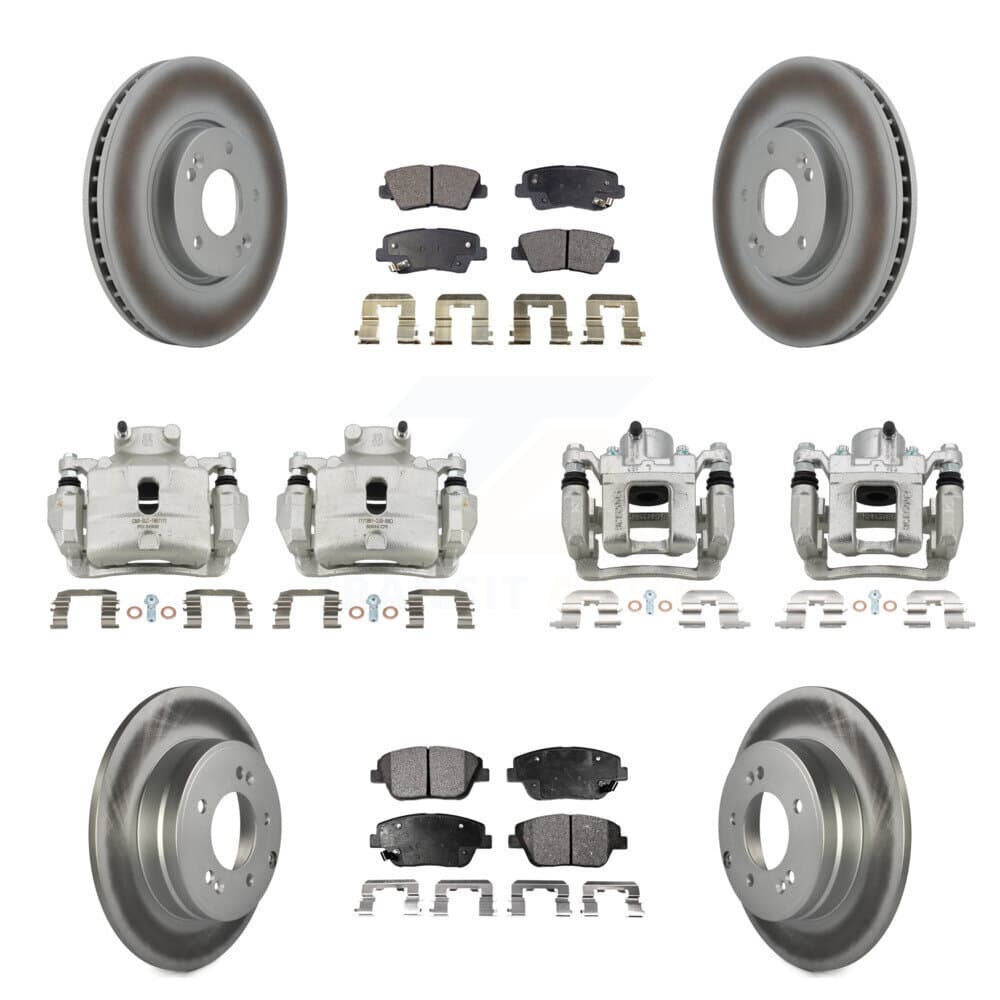 Transit Auto - KCG-101103T - Front and Rear Disc Brake Kits image 1