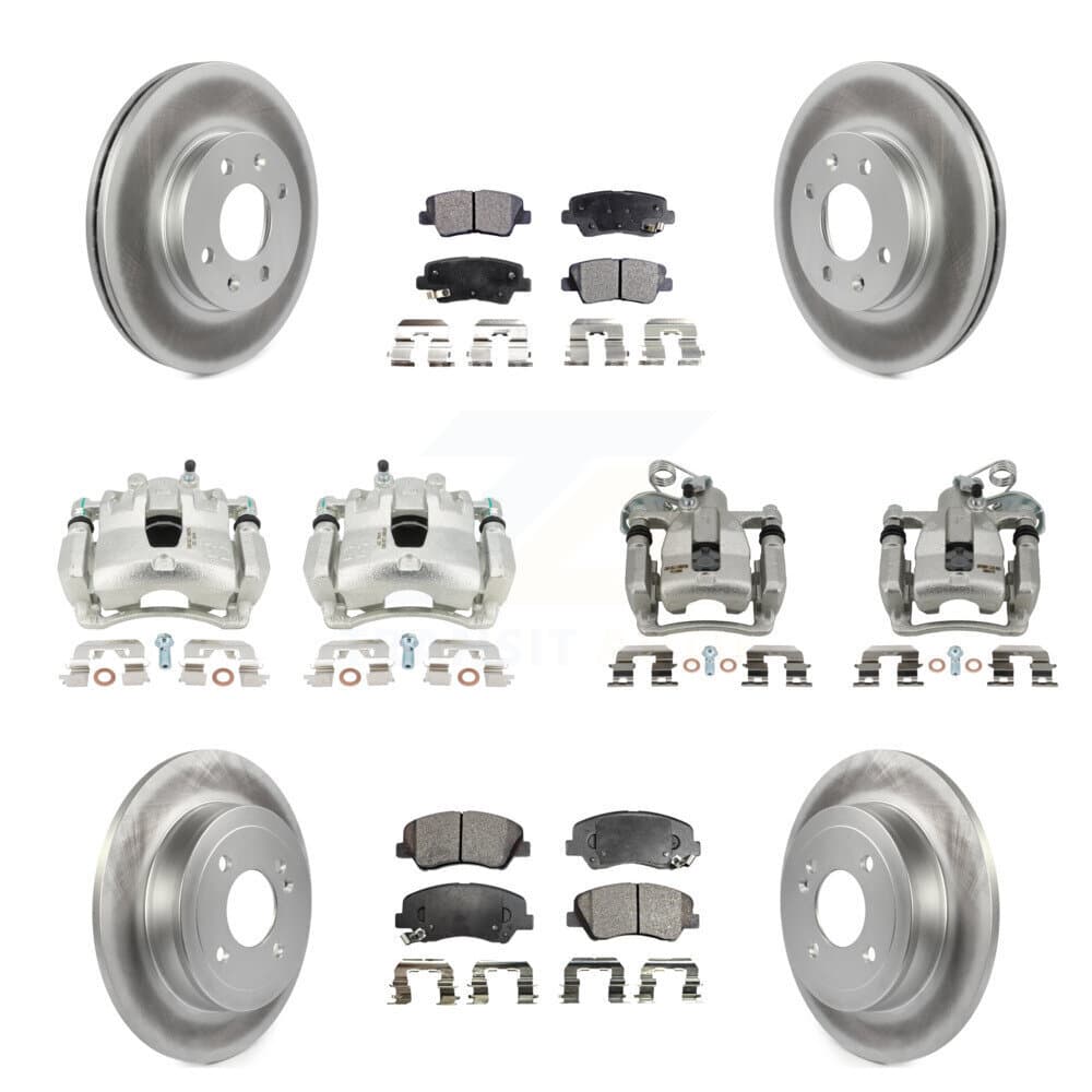 Transit Auto - KCG-101108P - Front and Rear Disc Brake Kits image 1