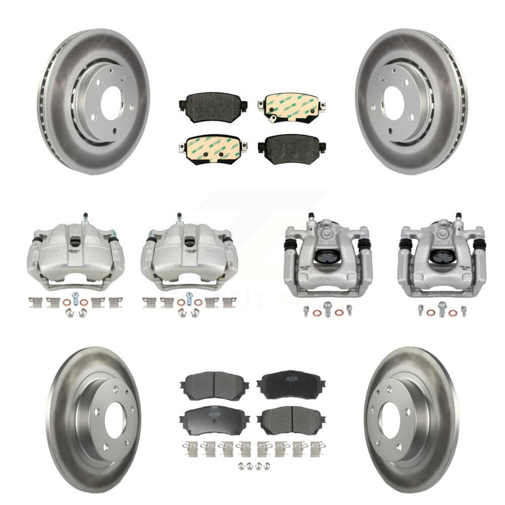 Transit Auto - KCG-101113P - Front and Rear Disc Brake Kits image 1