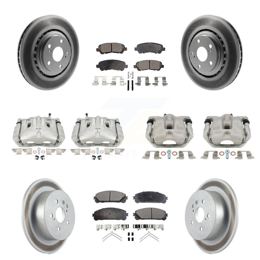 Transit Auto - KCG-101123P - Front and Rear Disc Brake Kits image 1