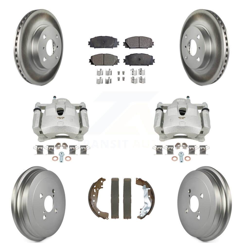 Transit Auto - KCG-101127P - Front and Rear Disc Brake Kits image 1