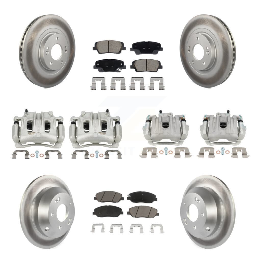 Transit Auto - KCG-101133C - Front and Rear Disc Brake Kits image 1